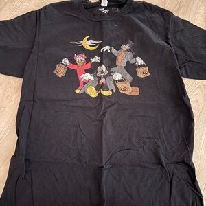 Disney Halloween Black Graphic Shirt